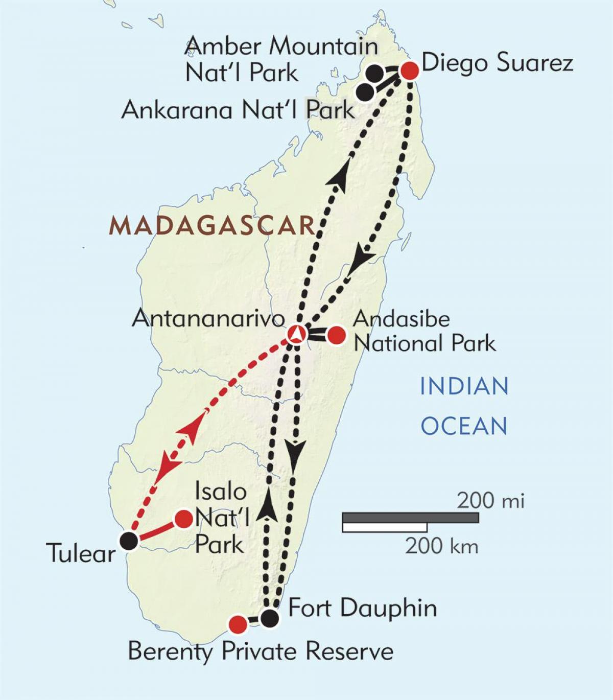 antananarivo Мадагаскар газрын зураг