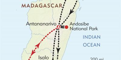 Antananarivo Мадагаскар газрын зураг